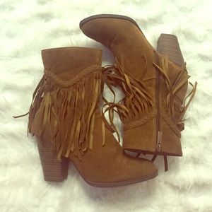 Fringe Booties